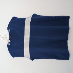 Vintage Blue Sweatshirt Tank Top Shirt